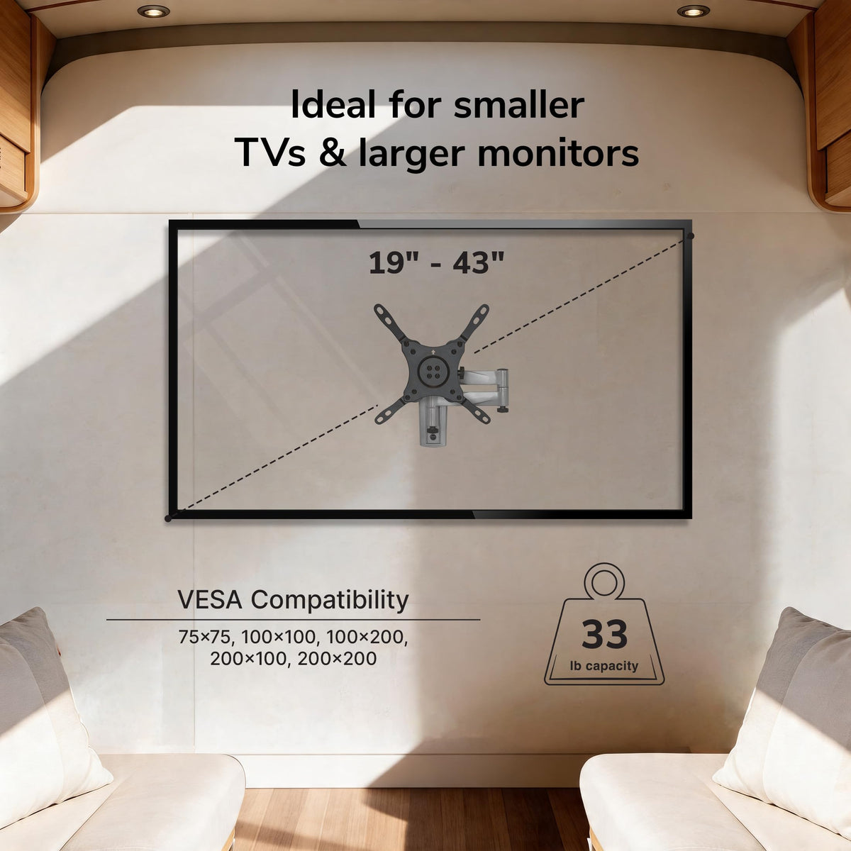Mount-It! dual wall plates displayed side-by-side for indoor outdoor use