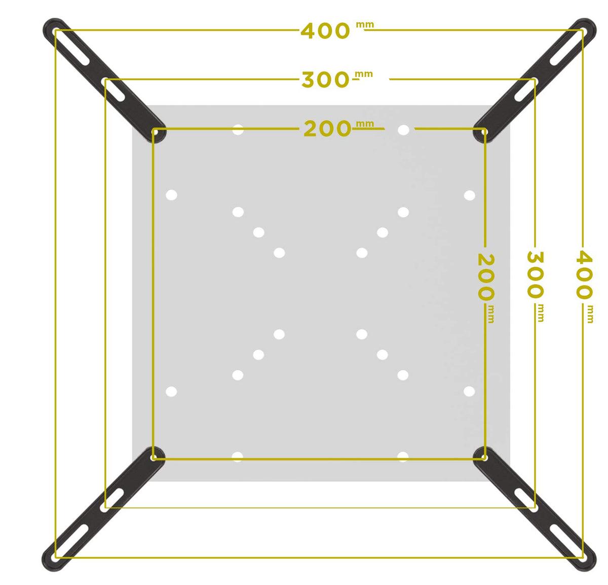 Easy-to-follow installation with standard hardware included
