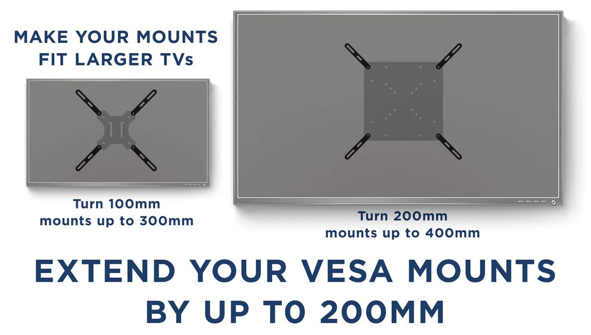 Mount-It! steel construction ensures sturdy alignment and durable support