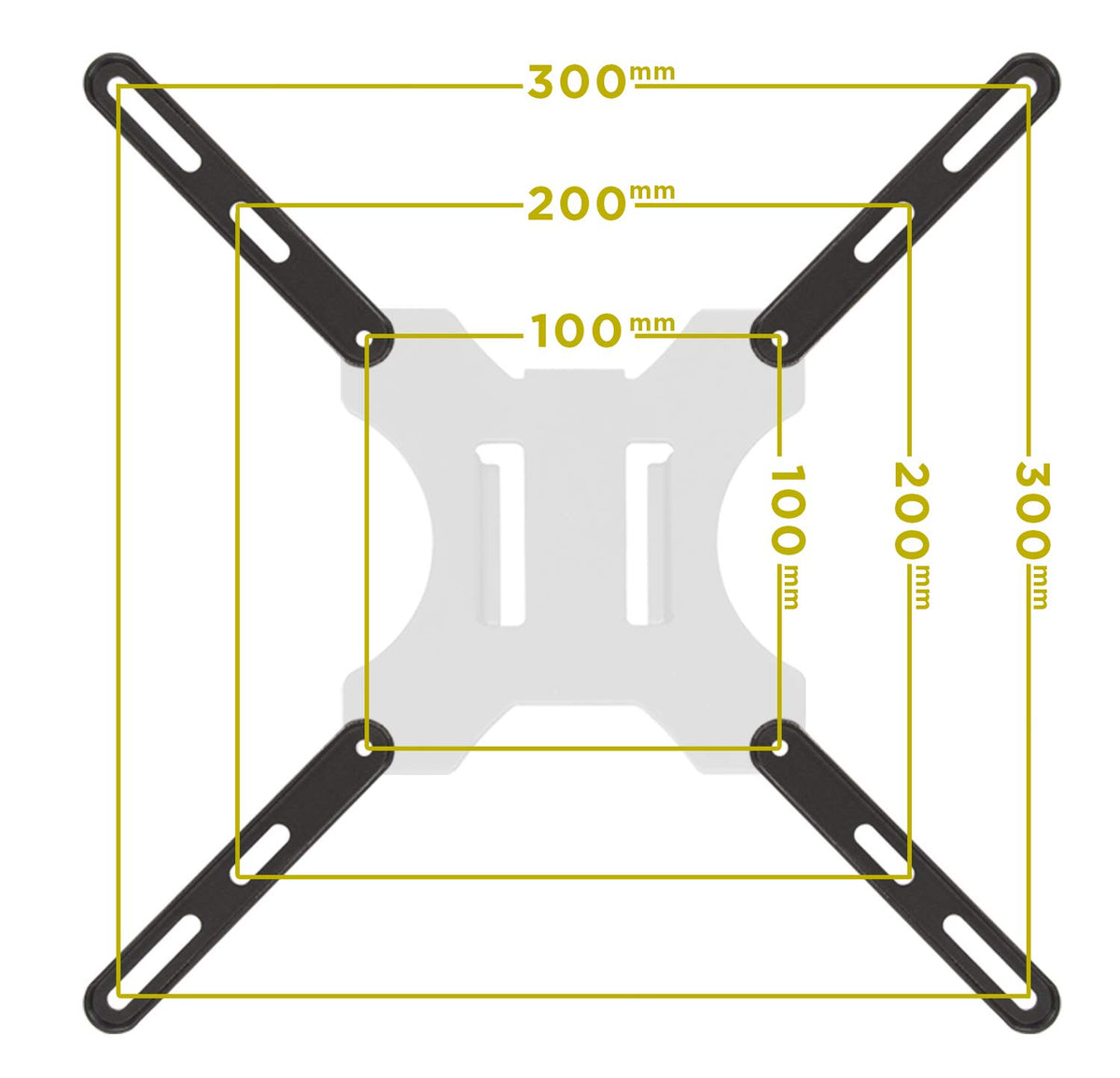 Includes bolts, nuts, and spacers for quick bracket compatibility