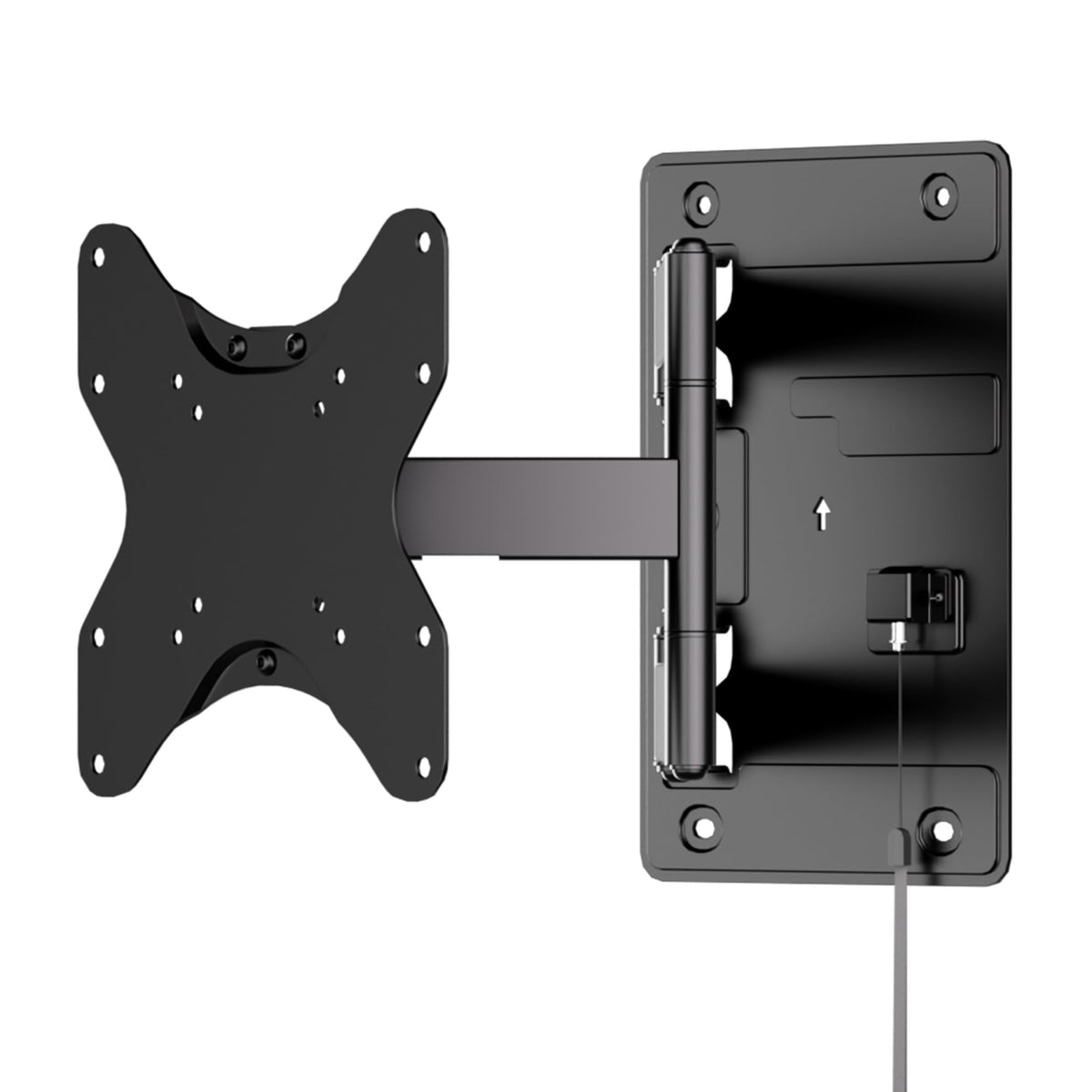 Mount-It! front view of mounted bracket showing compact profile and secure hold