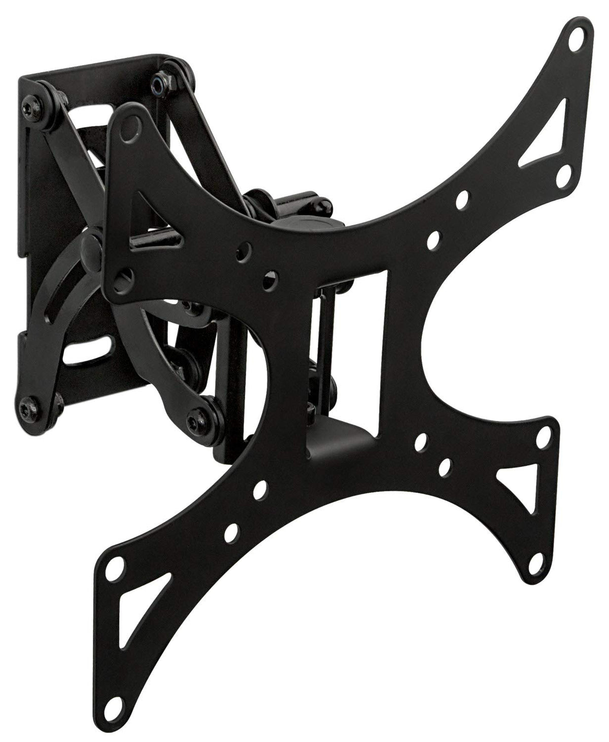 Mount-It! full-motion TV wall mount tilts and swivels for comfortable viewing from any seat.
