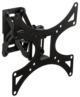 Mount-It! full-motion TV wall mount tilts and swivels for comfortable viewing from any seat.