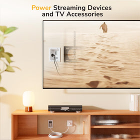 Mount-It! Complete kit reduces clutter with both inside-wall and exterior cords