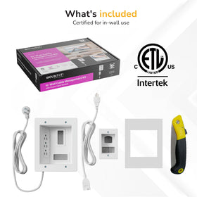 Mount-It! Drywall saw and template simplify safe, precise installation
