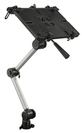 Mount-It! laptop vehicle mount universal fit bracket supports most vehicles.