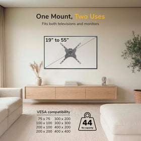 Mount-It! lock mechanism detail demonstrating theft protection benefit