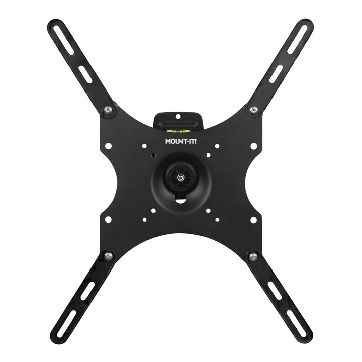 Mount-It! front view of locking TV mount shows secure fit and versatile support