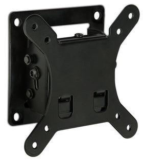 Mount-It! low-profile tilting TV wall mount front view with ultra-slim depth