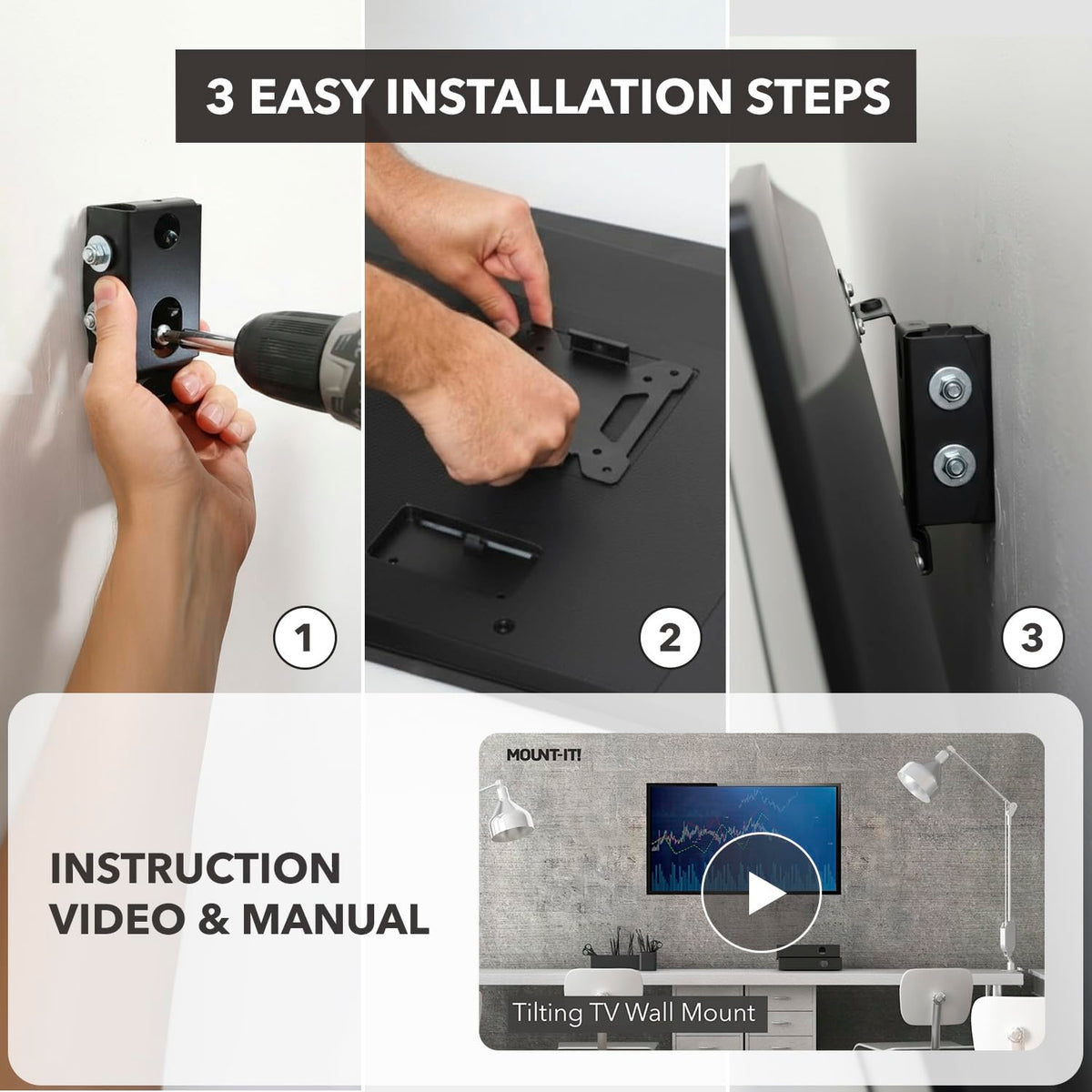 Quick Release design enables fast detachment and cable access.