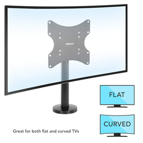 Mount-It! side profile showing low-profile design for minimal footprint