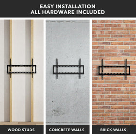 Mount-It 16 to 24 inch stud compatibility ensures solid mounting
