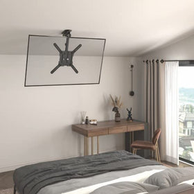 Mount Plus CM344 side profile tilted to demonstrate viewing angle flexibility
