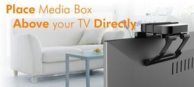 Mount Plus MP-APM-03-01 sleek design enhances a modern home entertainment setup.