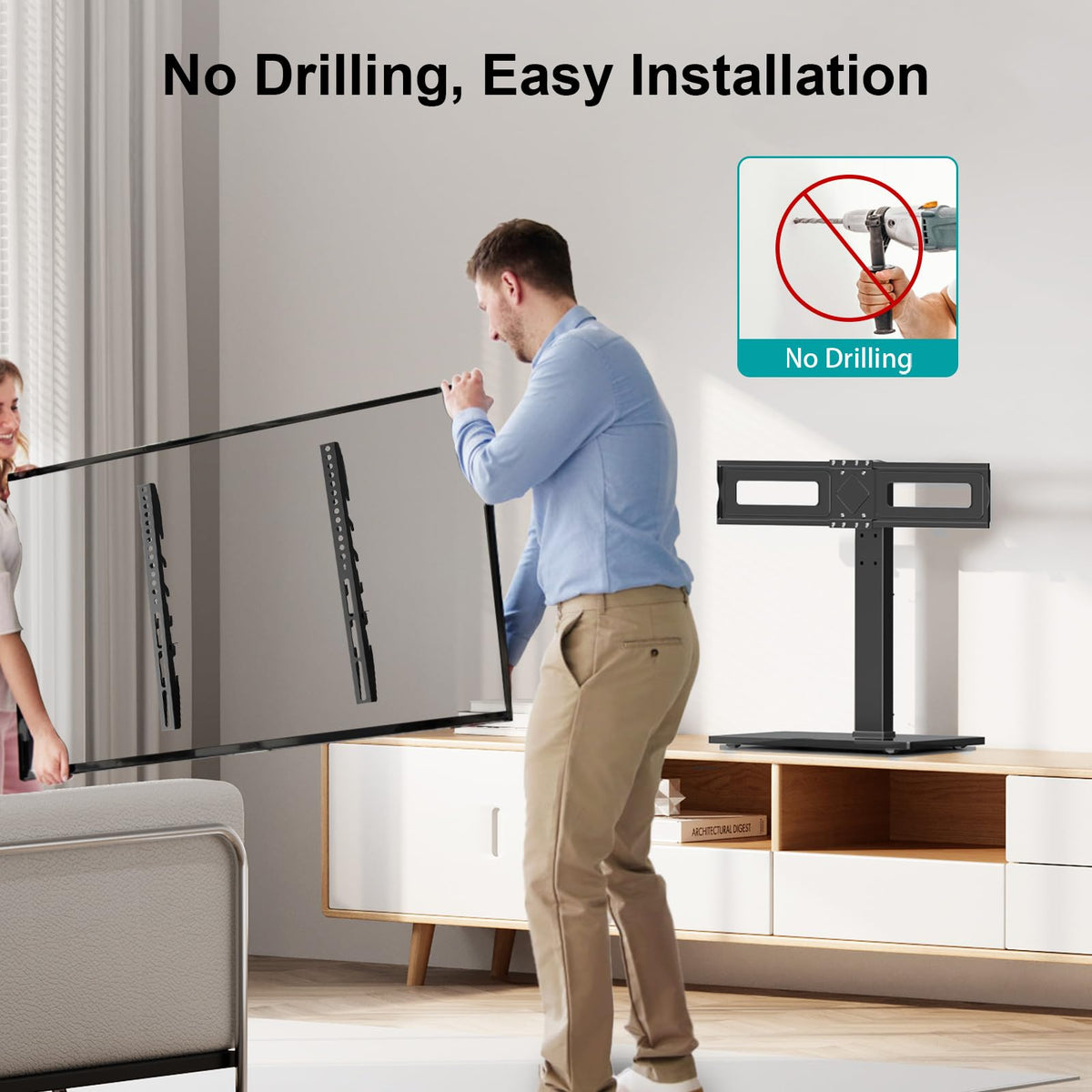 MOUNT PRO installation kit with labeled hardware for quick setup