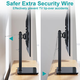 MOUNT PRO tempered glass base closeup providing secure, stylish support