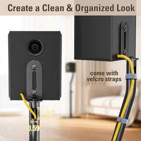 Mounting Dream cable management hole with tidy wiring for clutter-free rooms
