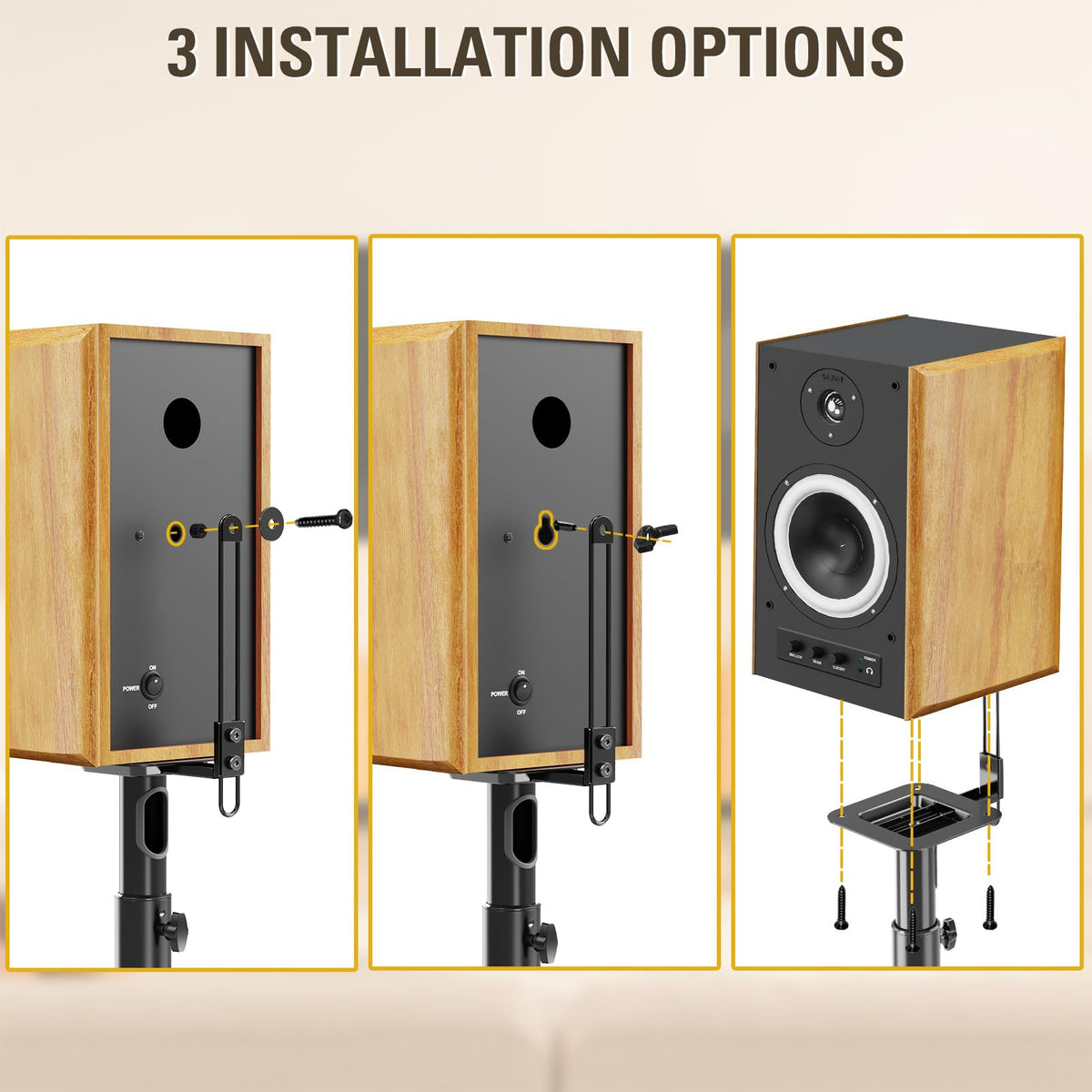 Mounting Dream easy assembly design speeds up setup