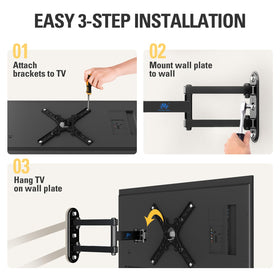 Mounting Dream close detail of tilt and swivel joints showing smooth adjustment benefit