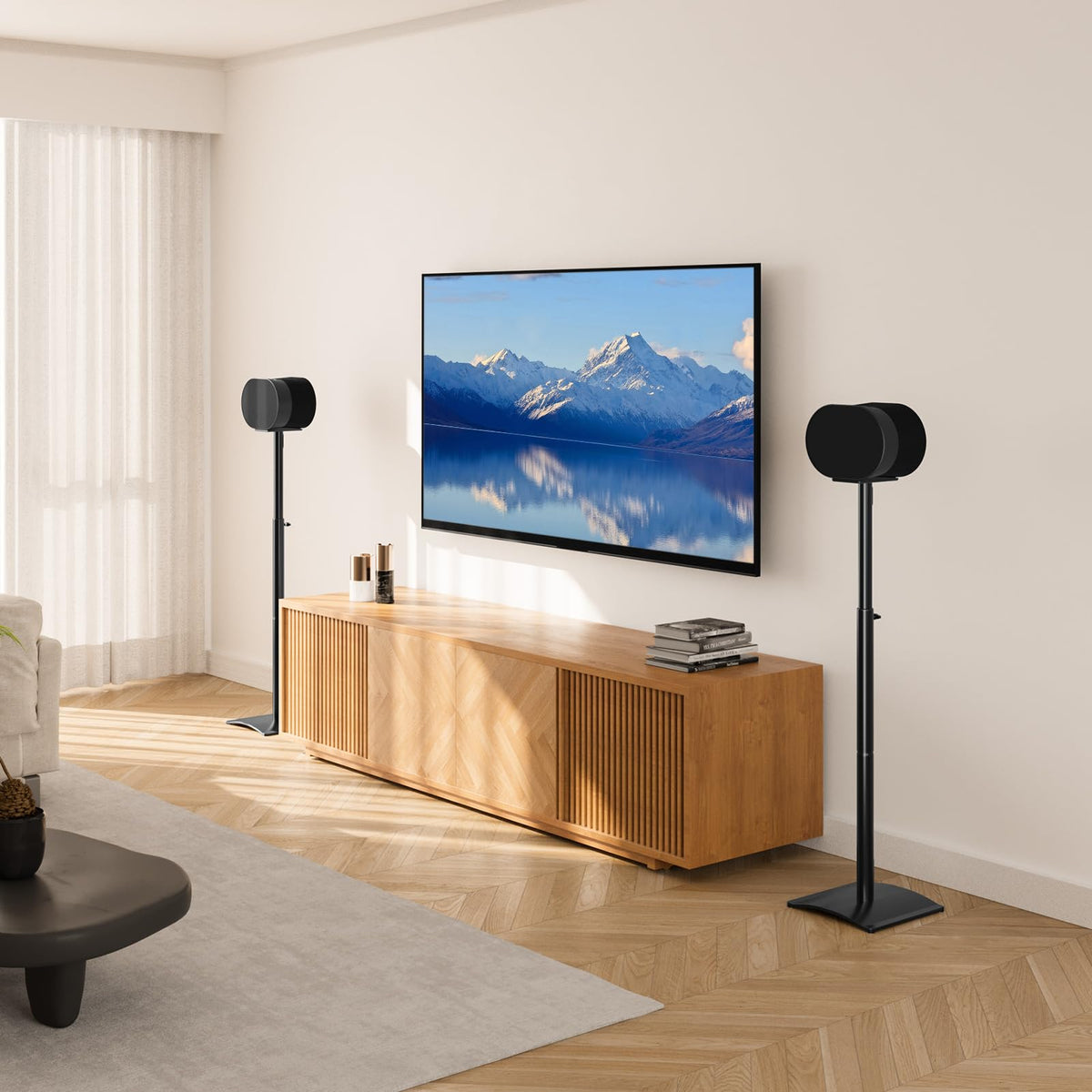 Mounting Dream Era 300 living room setup for versatile placement