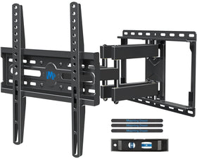 Mounting Dream front view showing TV mounted and stable benefit of space saving