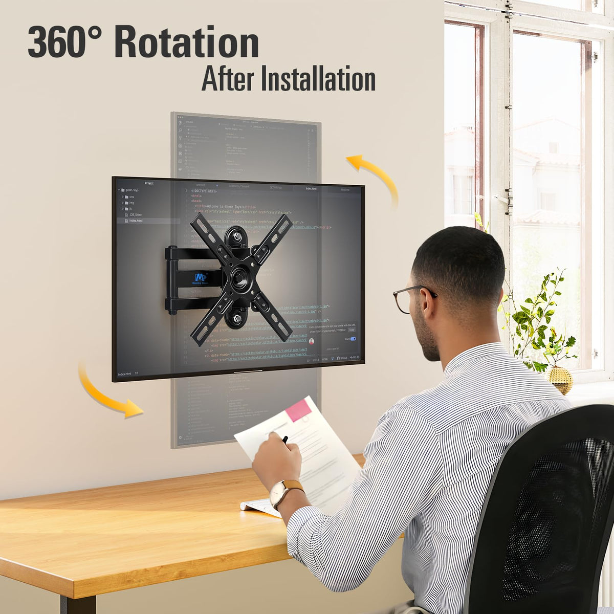 Mounting Dream labeled hardware kit laid out to simplify installation benefit