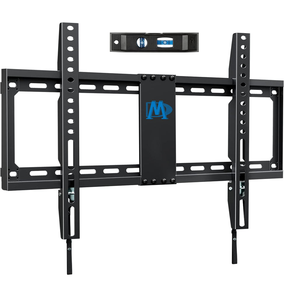 Mounting Dream front view of fixed TV mount showing slim design and secure hold