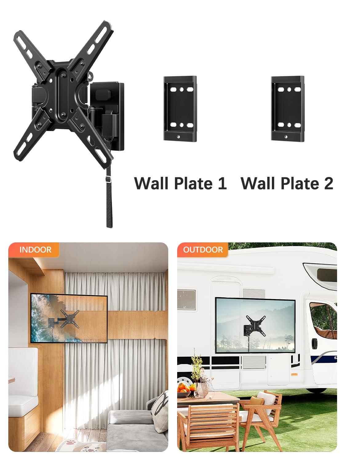 Mounting Dream extended profile showing full motion reach and viewing benefit
