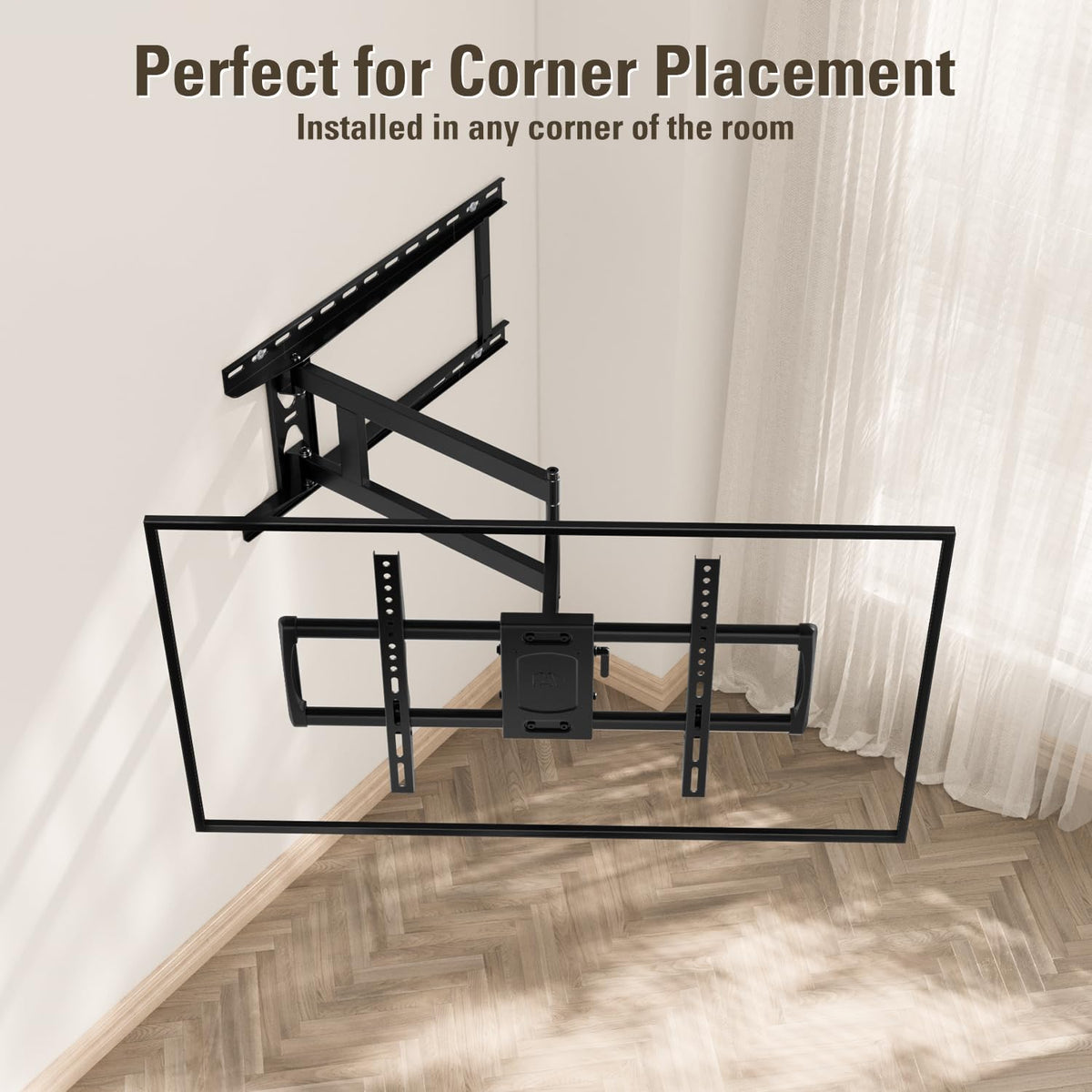 MD2285-LA corner view saves space in small rooms