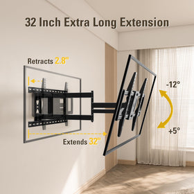 MD2285-LA extended arm length enables flexible seating positions