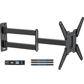 Mounting Dream front view of full-motion mount showing sturdy arms and plate, great durability