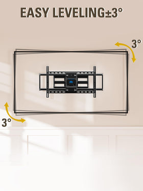 Mounting Dream MD2298-XL heavy-duty steel construction provides strong support.