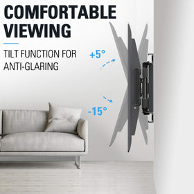 Six-arm Mounting Dream design provides robust support up to 100 lbs.
