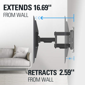 MD2617-24K tilt and swivel action reducing glare in living spaces.