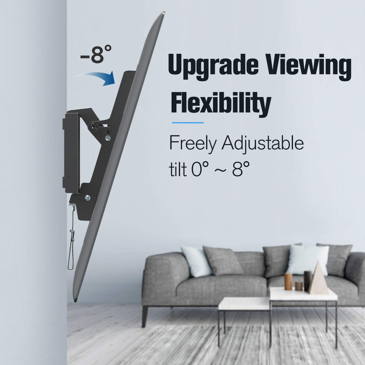 Mounting Dream slim 1.5 inch profile side view saving space