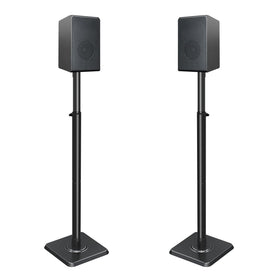 Mounting Dream MD5402 floor stand base supports sturdy 11 lb speakers