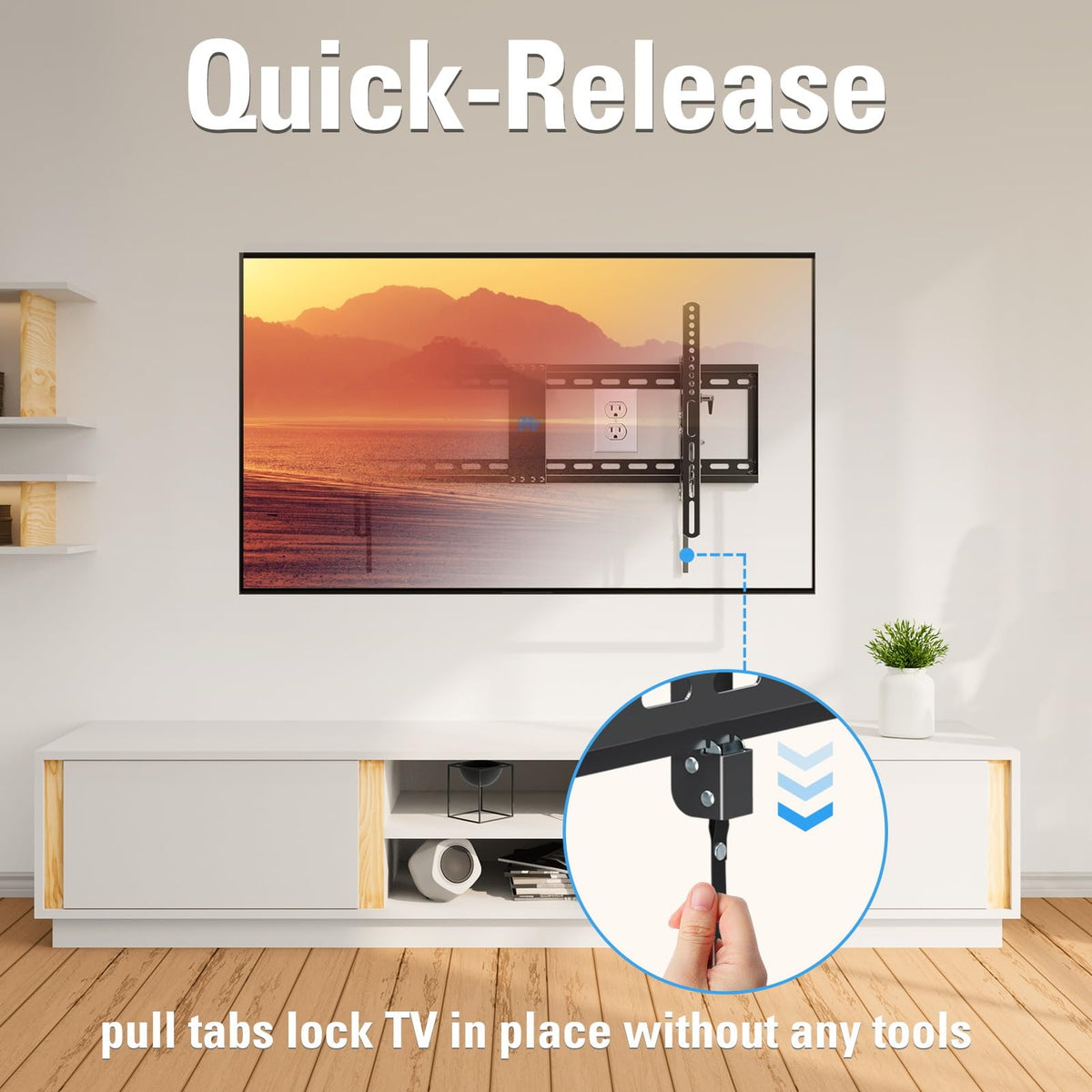 Mounting Dream open wall plate design facilitates quick clean installations