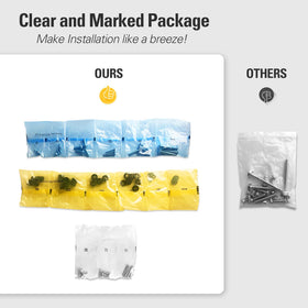 Mounting Dream packaging back label displaying compatibility and easy identification