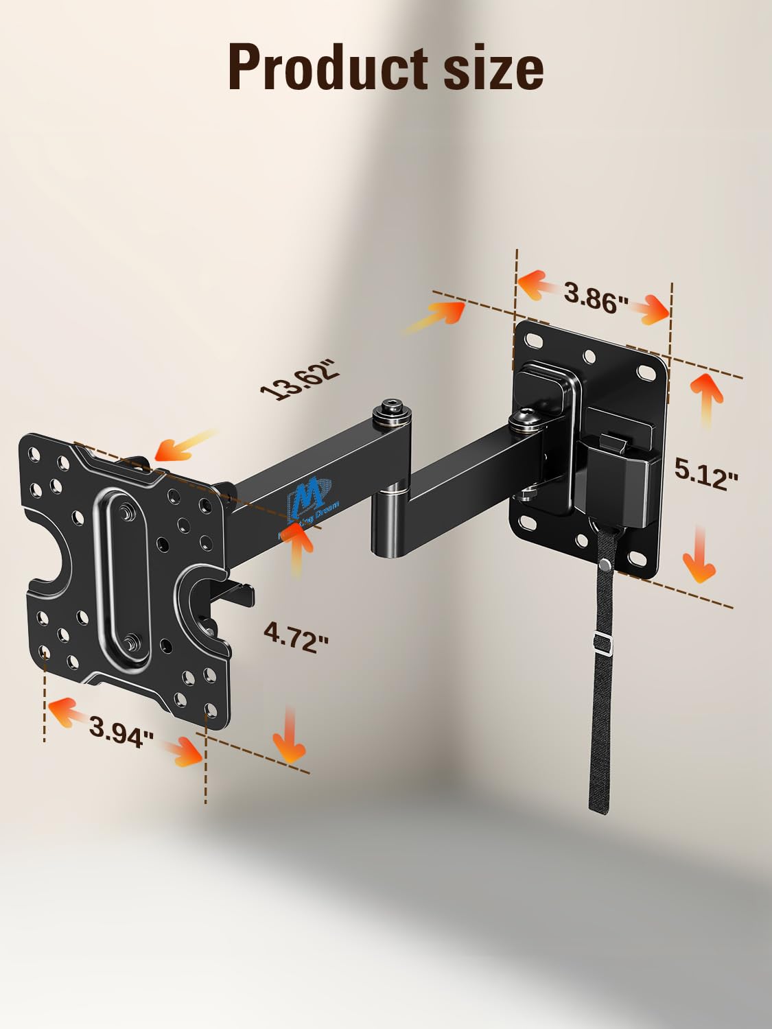 Mounting Dream quick-release strap detail highlighting fast unlocking convenience