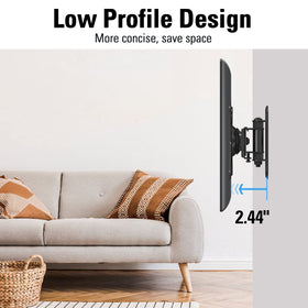 Mounting Dream small TV mount suitable for 10-26 inch screens.