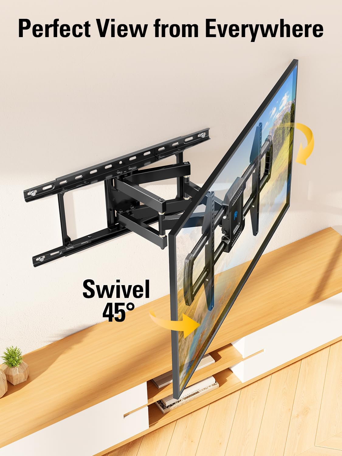 Mounting Dream 600x400 VESA compatibility for diverse TVs