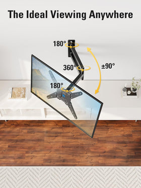 Mounting Dream VESA and hardware close-up with screws and spacers for easy installation