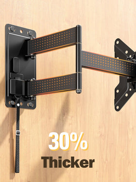 Mounting Dream close detail of VESA hole patterns for correct TV fit