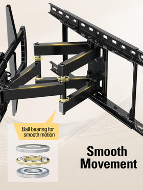 Mounting Dream articulating arms enabling smooth swivel for optimized viewing