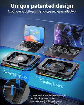 Mountory cooling pad offers 3500 RPM cooling for steady performance