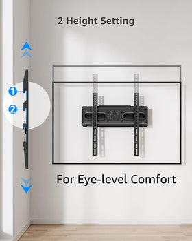 MOUNTUP backplate aligned to wood studs illustrating secure stud mounting