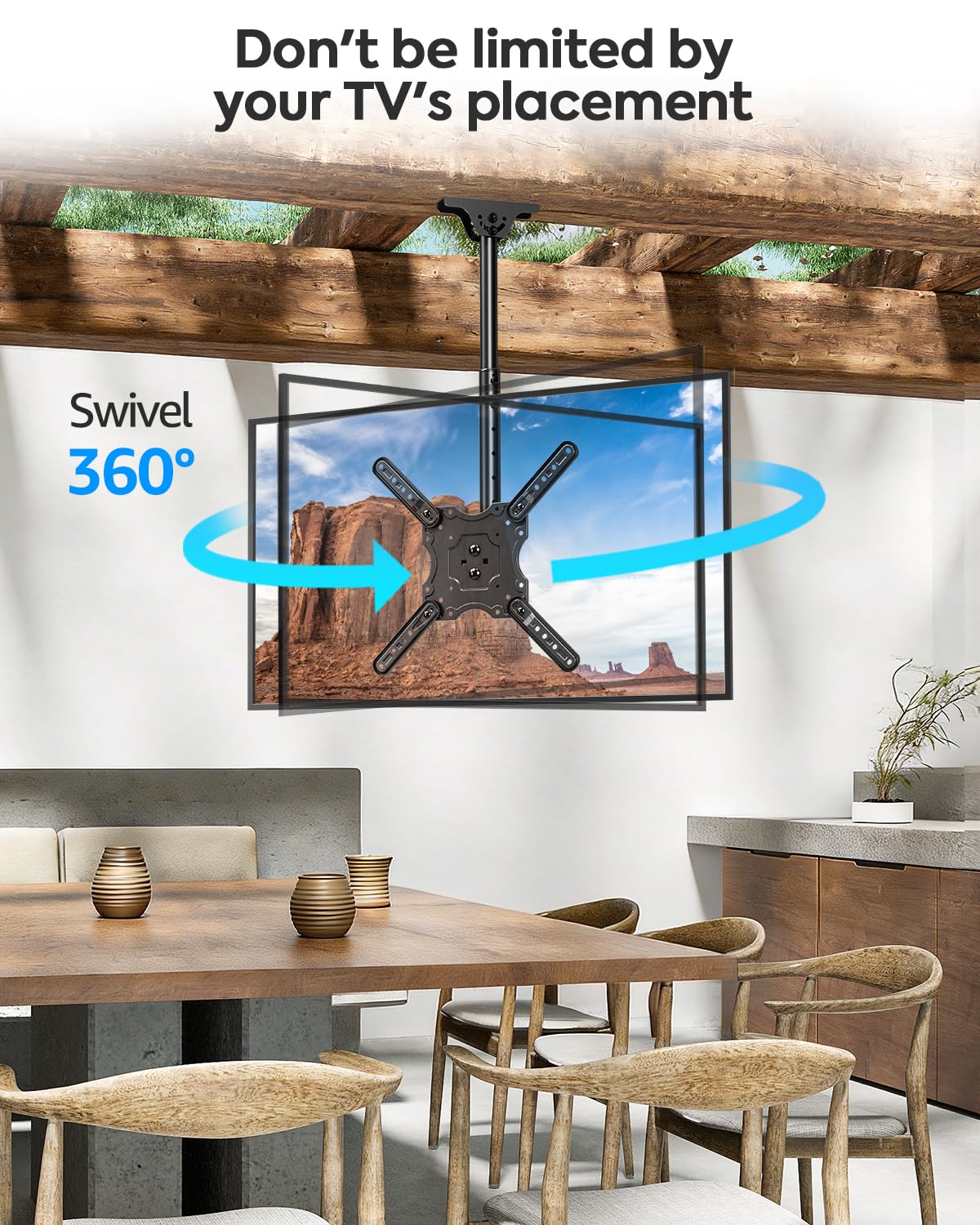 MOUNTUP hollow-pole cable management conceals wires for neater install