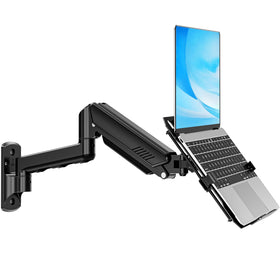 MOUNTUP front view of wall mount showing compact profile and space saving