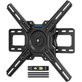 MOUNTUP front view of mounted TV showing low-profile benefit
