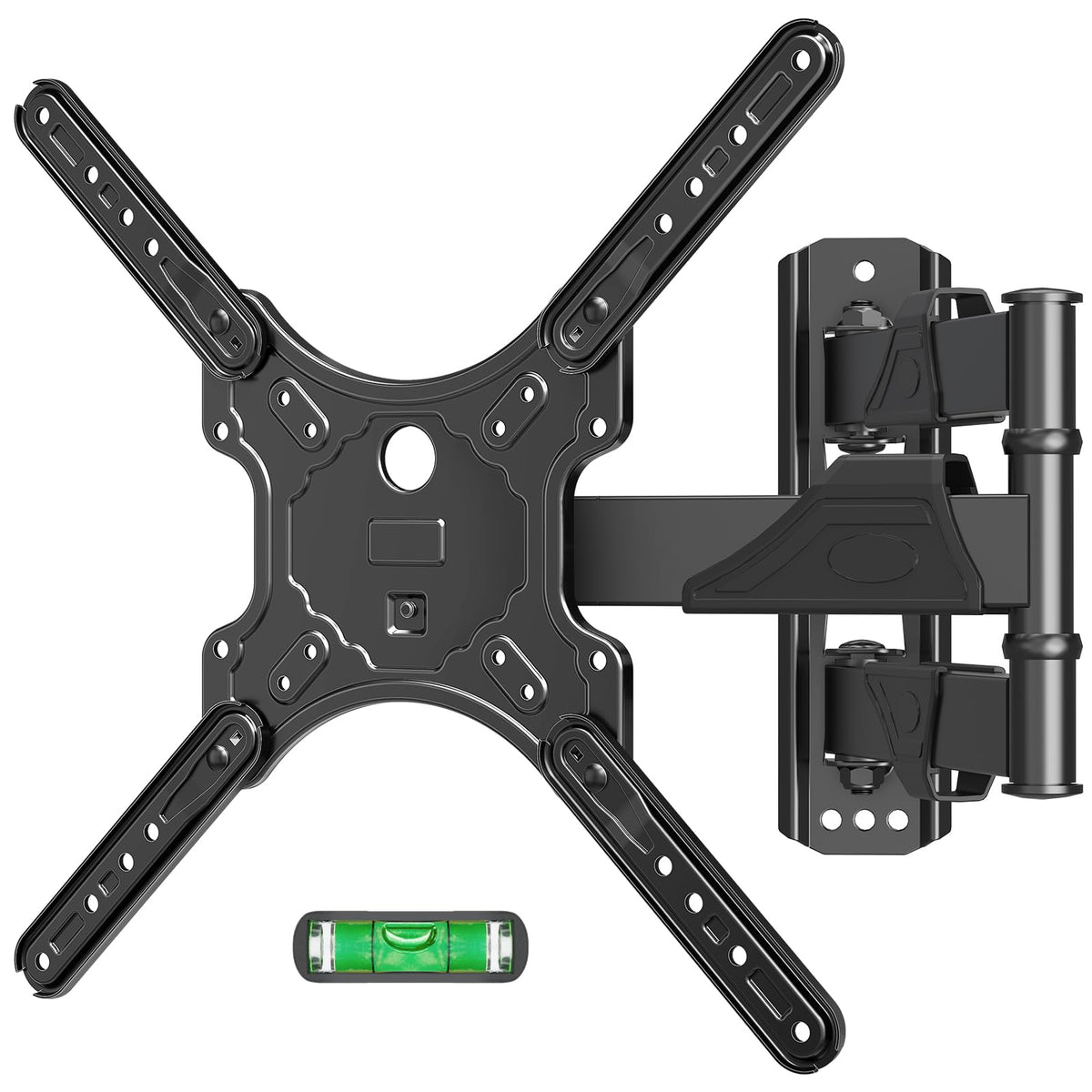 MOUNTUP full-motion TV wall mount for 26-60 inch screens with flexible viewing